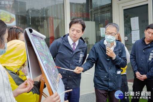 視察竹市天府路口交通 市府：持續爭取中央經費改善危險路段