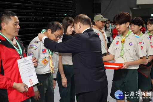 三五童軍節表揚大會 湖口高中、風華複式童軍團獲全國績優殊榮