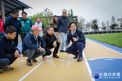 竹市朝山國小操場翻新啟用 提升校園與社區運動環境