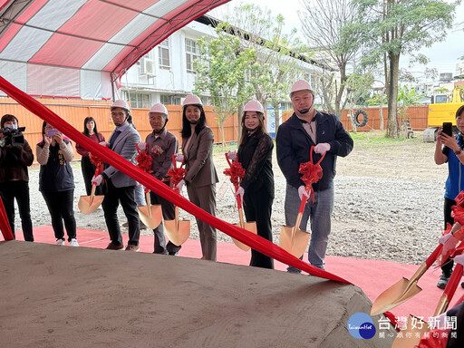 草屯國小新建幼兒園舍動土 許淑華祈祝圓滿順利