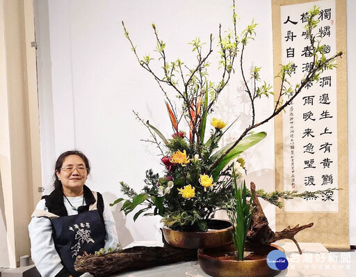 中華花藝協會「花顏巧語」花藝展 中原文創園區盛大登場