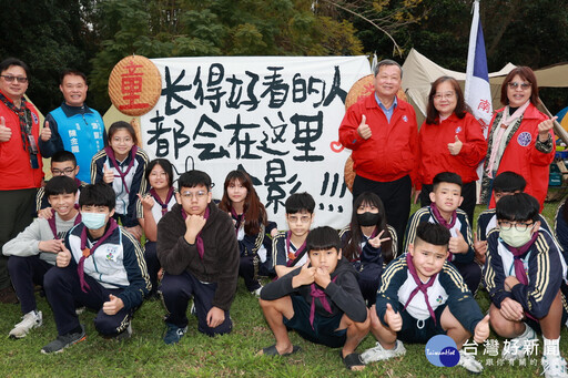 童心協力、邁向永續 童軍節瑞竹國中大露營