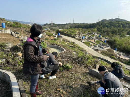 后里清明掃墓免費接駁車 遵守「4不2記得」避免火災發生