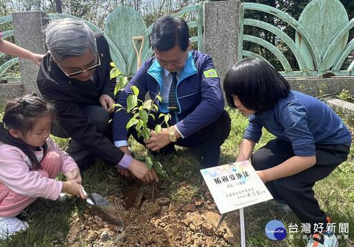 植樹愛地球 新北團委會攜手兒童教保協會送愛到偏鄉