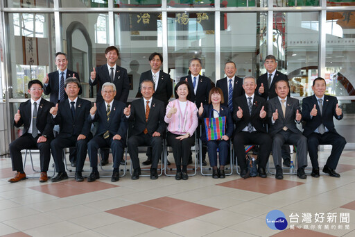 日本熊本宇城地域三議長拜會 南市議長邱莉莉盼開啟歷史城市交流