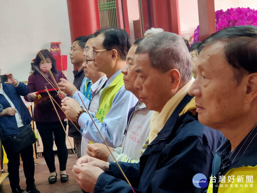 威惠宮開漳聖王壽誕 300台斤超大米龜獻壽超吸睛