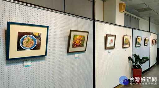 手繪幸福食光 插畫家陳湘羽畫展即起至4/10水里商工展出