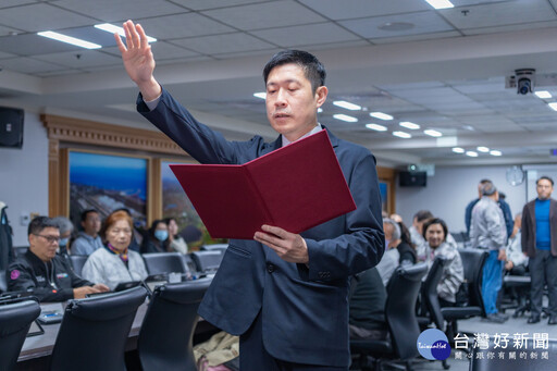 桃市新任環保局長顏己喨上任 蘇俊賓：期勉打造桃園淨零永續城市