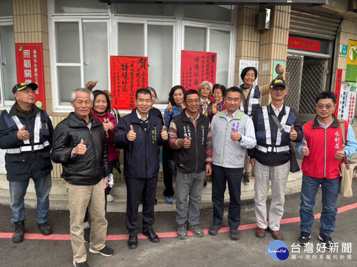 台南水患自主防災社區4處獲特優 南市府貼紅榜祝賀