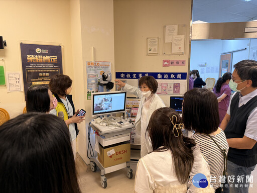 日本島根大學護理學院參訪板橋榮家 交流高齡照護實務與智慧科技設備