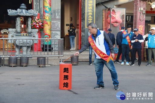 2025玄天上帝文化藝術節 玄天上帝「神騎」領信眾回受天宮割香