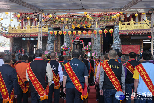 保生大帝信仰總會會員大會首度來嘉 上百間宮廟齊聚祝壽