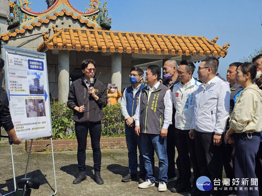 侯友宜視察淡水聖賢祠 談殯葬政策方向滿足民眾多元需求