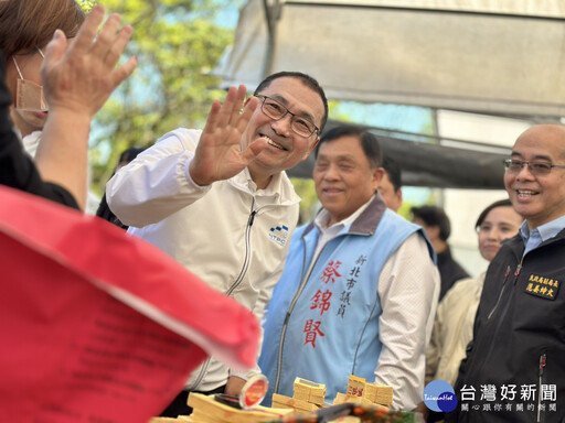 侯友宜視察淡水聖賢祠 談殯葬政策方向滿足民眾多元需求