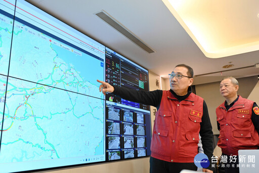 視察清明連假交通路況 侯友宜籲掃墓多利用接駁專車