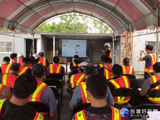 落實施工安全管理 竹市府辦實地教育訓練