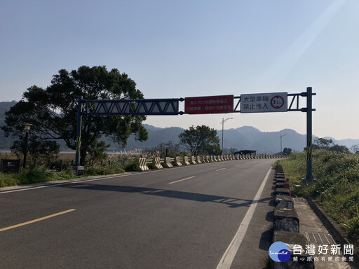 鶯歌區環河路至桃園水防道路 禁行大車違者依法開罰
