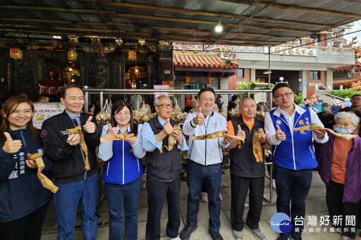 五福宮千人解粽求好運 蘇俊賓力推五大庄聯合普渡登錄市定民俗