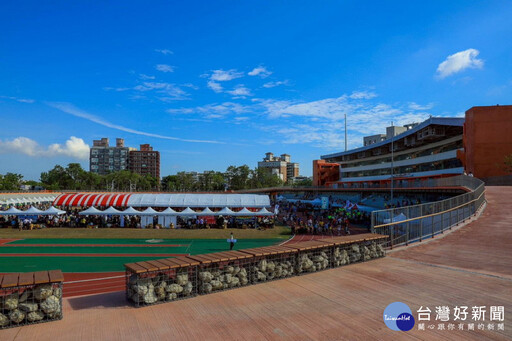 高市府打造環保永續的全民運動場 全新苓雅運動園區蛻變而生