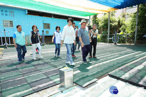 許淑華會勘水里集集野溪道路公園 核定逾1400萬改善