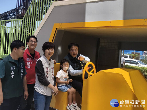 南臺灣首座軍事主題特色遊戲場啟用 黃偉哲：歡迎到精忠公園挑戰軍事遊戲