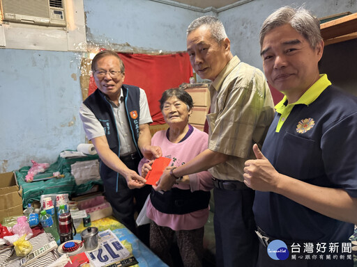 仁美文教基金會送暖 捐慰問金關懷新北榮民眷