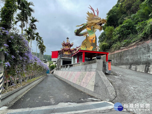 中寮鄉拚遊龍勝地觀光 台北燈節龍燈移清水村