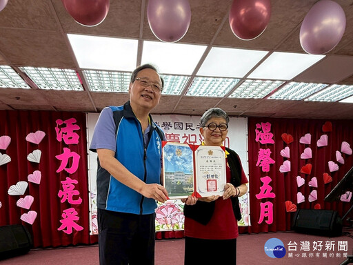 母親節前夕 世界佛教正心會捐贈八德榮家慰問金