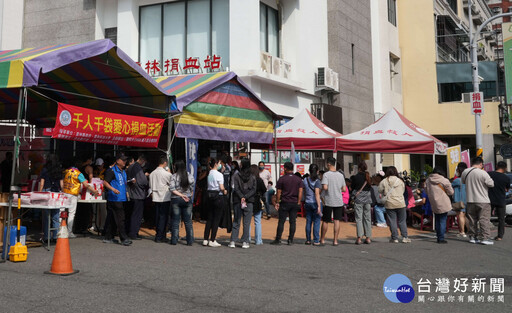 雲科大EMBA第八屆發起捐血活動 張麗善感謝守護生命