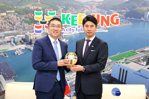 謝國樑接待日本自民黨青年局訪問團 臺日城市交流再深化