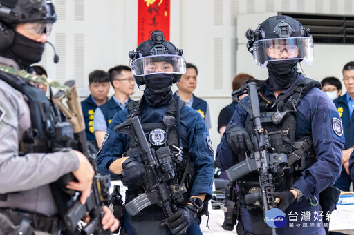 桃市雷霆除暴專案掃蕩 張善政：嘉勉警察同仁維護治安