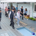張善政視察啟用逾35年平鎮游泳池 拍板改建為複合式社會住宅