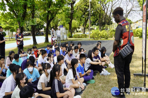 守護學童牙齒健康 長榮大學結合大潭國小辦綠能與口腔保健闖關活動