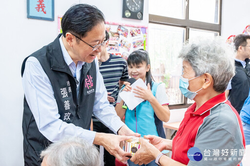 視察龍潭三和社區照顧關懷據點 張善政：建構更宜居的生活環境