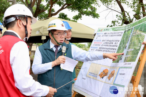 守護市民安全 南市府優化安定中榮里抽水設備