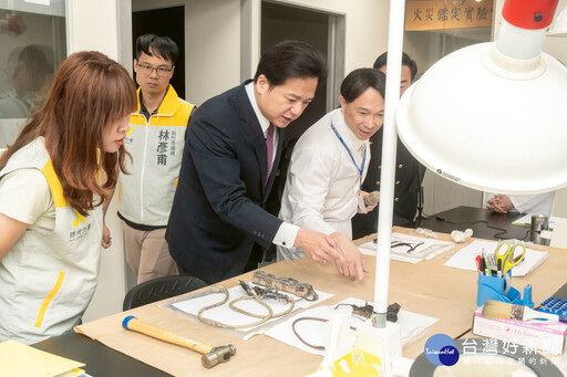 火災鑑定實驗室通過認證 竹市消防局以科技提升鑑識量能