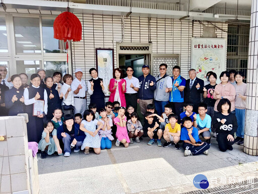 育仁靜思閱讀書軒啟用 給孩子一生受用的禮物