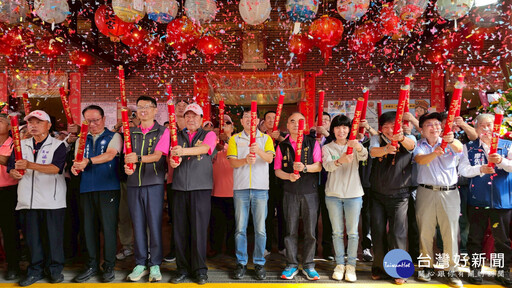 金山慈護宮二媽回娘家 新北民政局長親自扶轎起駕