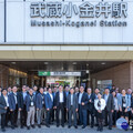 兼顧軌道運輸與沿線開發 張善政考察三大型態JR東日本車站