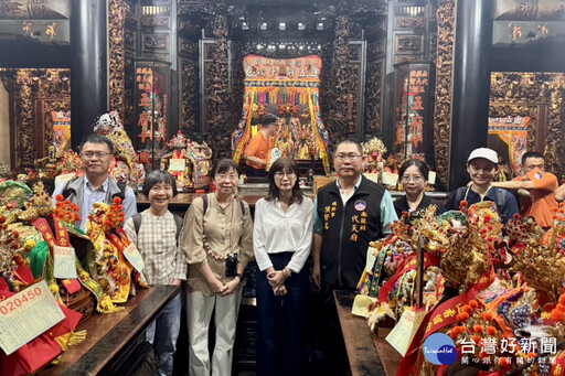 強化五府千歲信仰文化保存 文化部文資局訪視南鯤鯓代天府