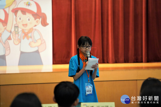 劉和然親授環保觀念 勉勵環保小局長為城市永續種子