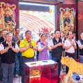 大溪神農文化祭啟動 蘇俊賓秀順口溜「大溪處處有好神 月月有好事」