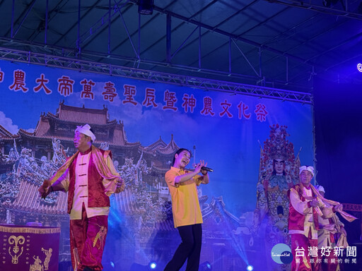 先嗇宮神農文化祭登場 朱惕之參拜祈求新北穀物豐收