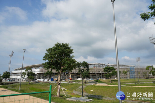 114年全運會在雲林 張麗善視察多功能田徑場