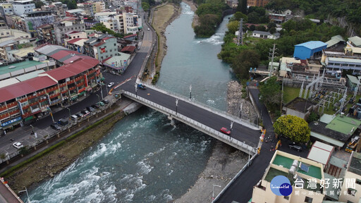 南投水里民生橋改建通車 內政部補助逾7千萬促進在地觀光發展