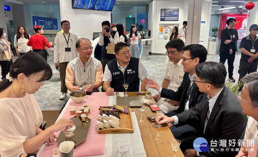 桃機國門飄茶香 「桃茶沙龍」 快閃店邀國際旅人品味桃園好茶