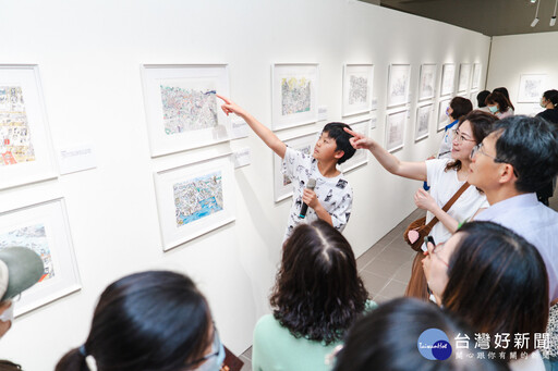 中原大學藝術中心雙展登場 以字繪與童趣視角展現桃園城市文化