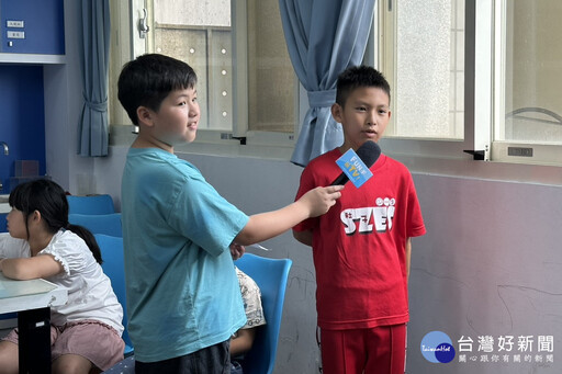 前進偏鄉宣講媒體識讀 學童樂體驗記者工作