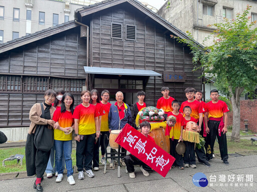 方口獅消災祈福 蕭如松藝術園區快閃