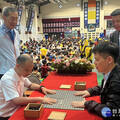 桃園市圍棋錦標賽 視障棋士對弈感動全場